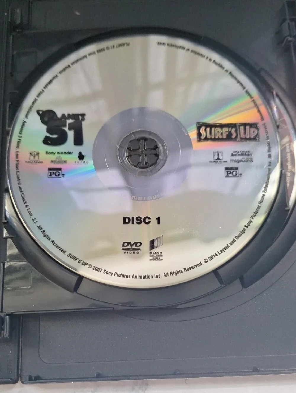 Sony Triple Feature DVDs , Pirates, Penguins And Martians